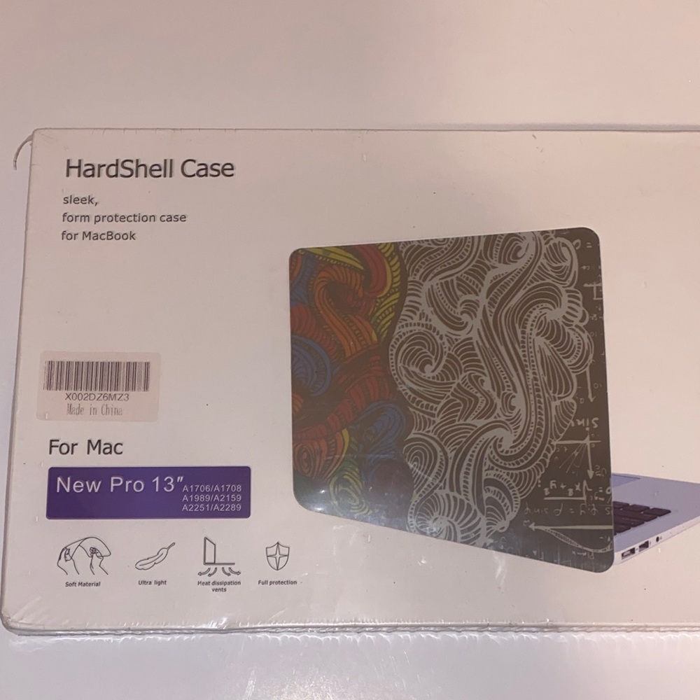 HardShell Case for MacBook Pro 13 with Artistic Design